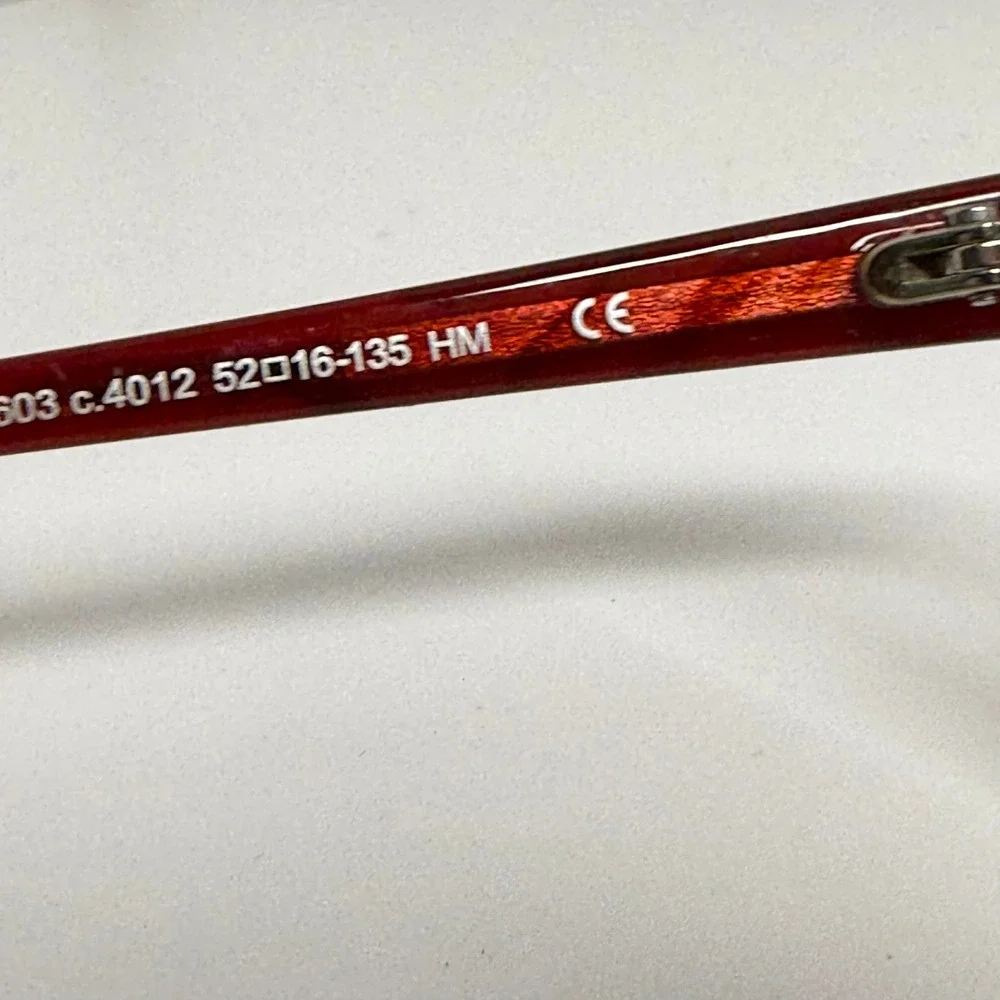 Prodesign Denmark 3603 c.4012 Red Essential Collection Eyeglasses 52-16-135